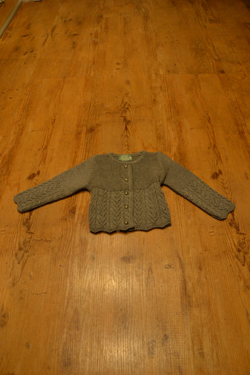Strickjacke IMMI steingrau
