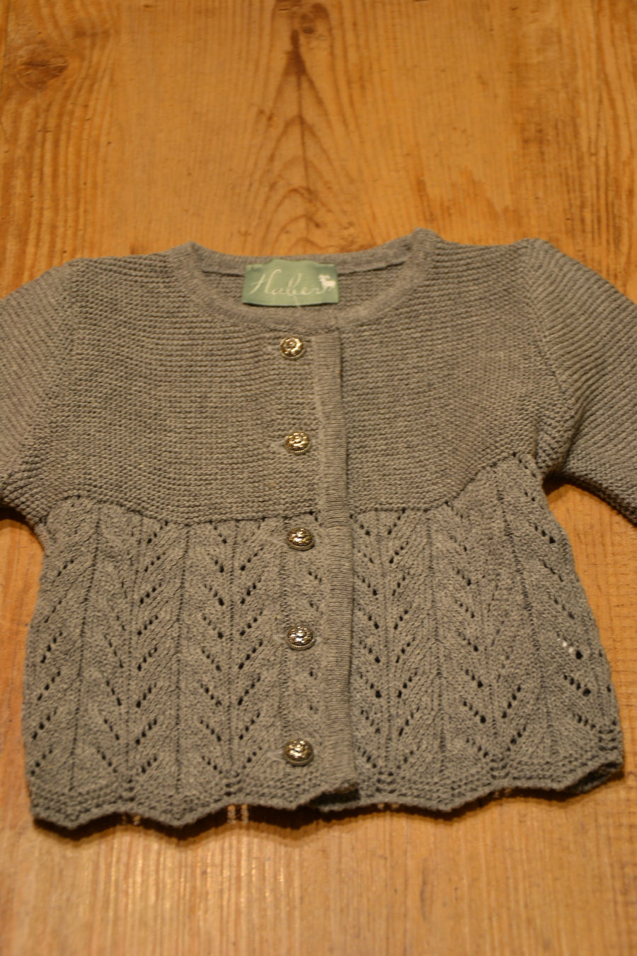 Strickjacke IMMI steingrau