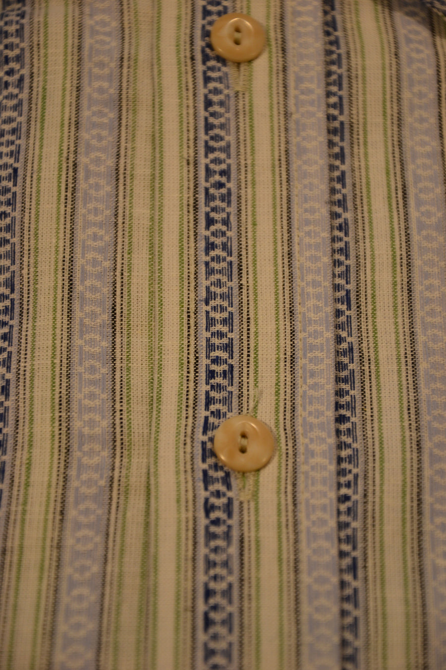 Hemd MICHI blau/grün