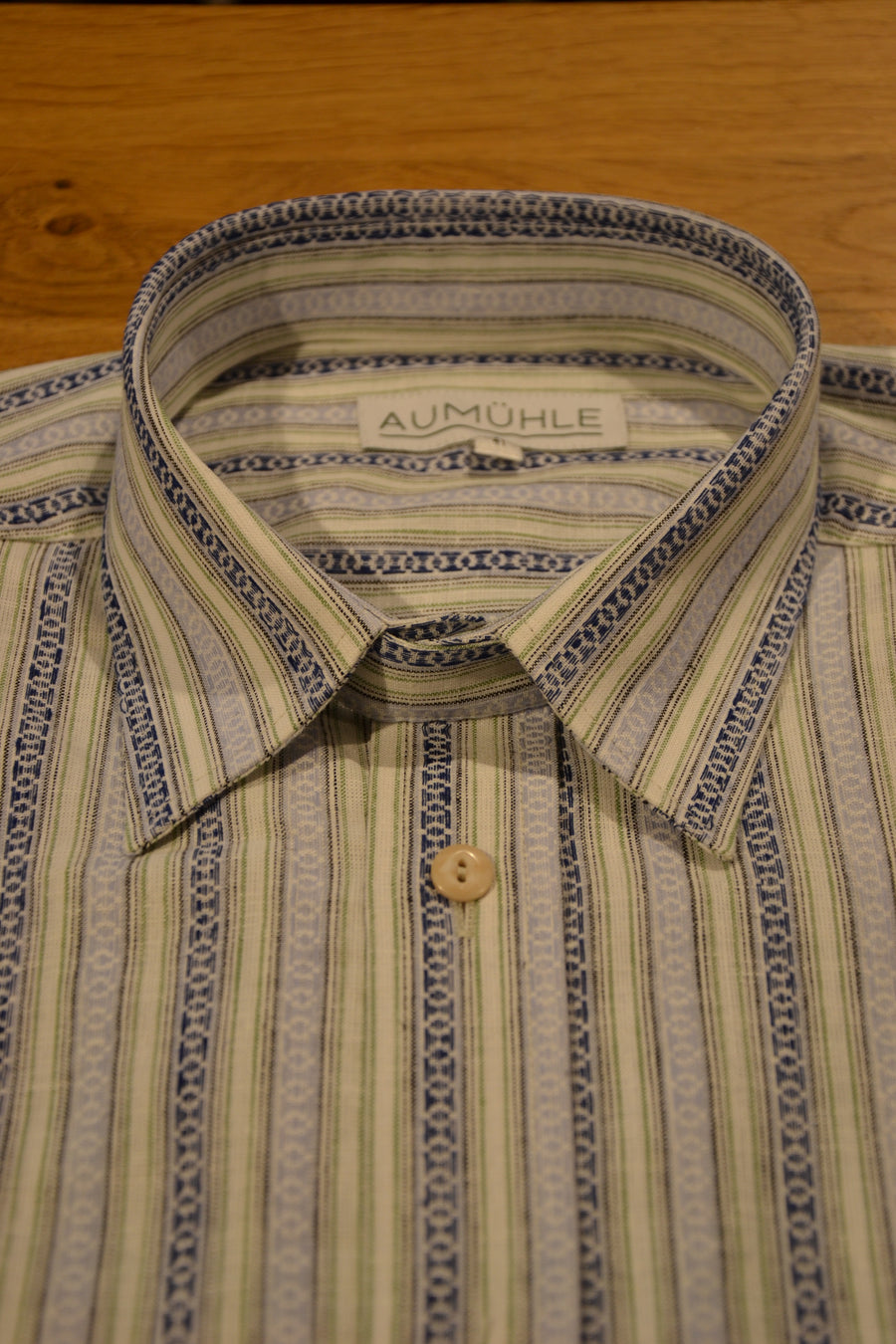 Hemd MICHI blau/grün