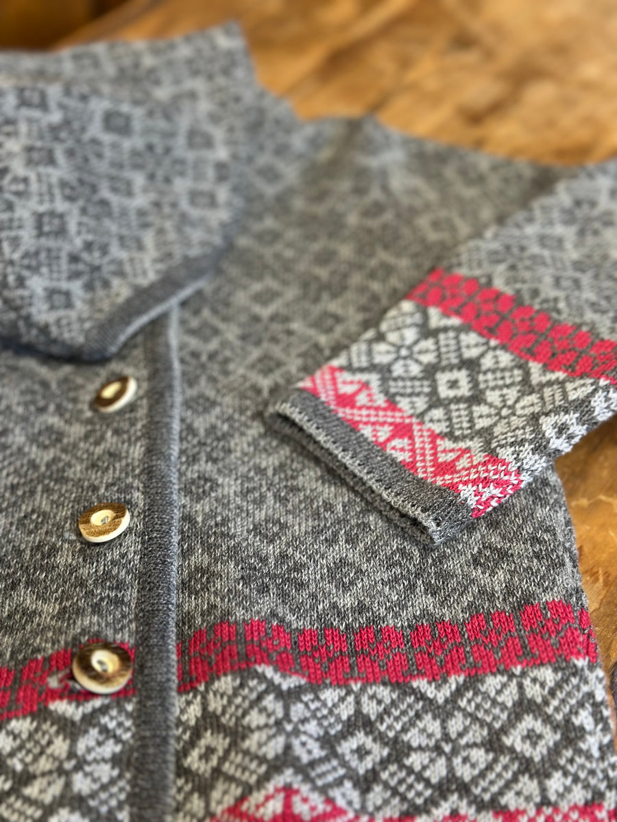 Strickjacke LINI stein