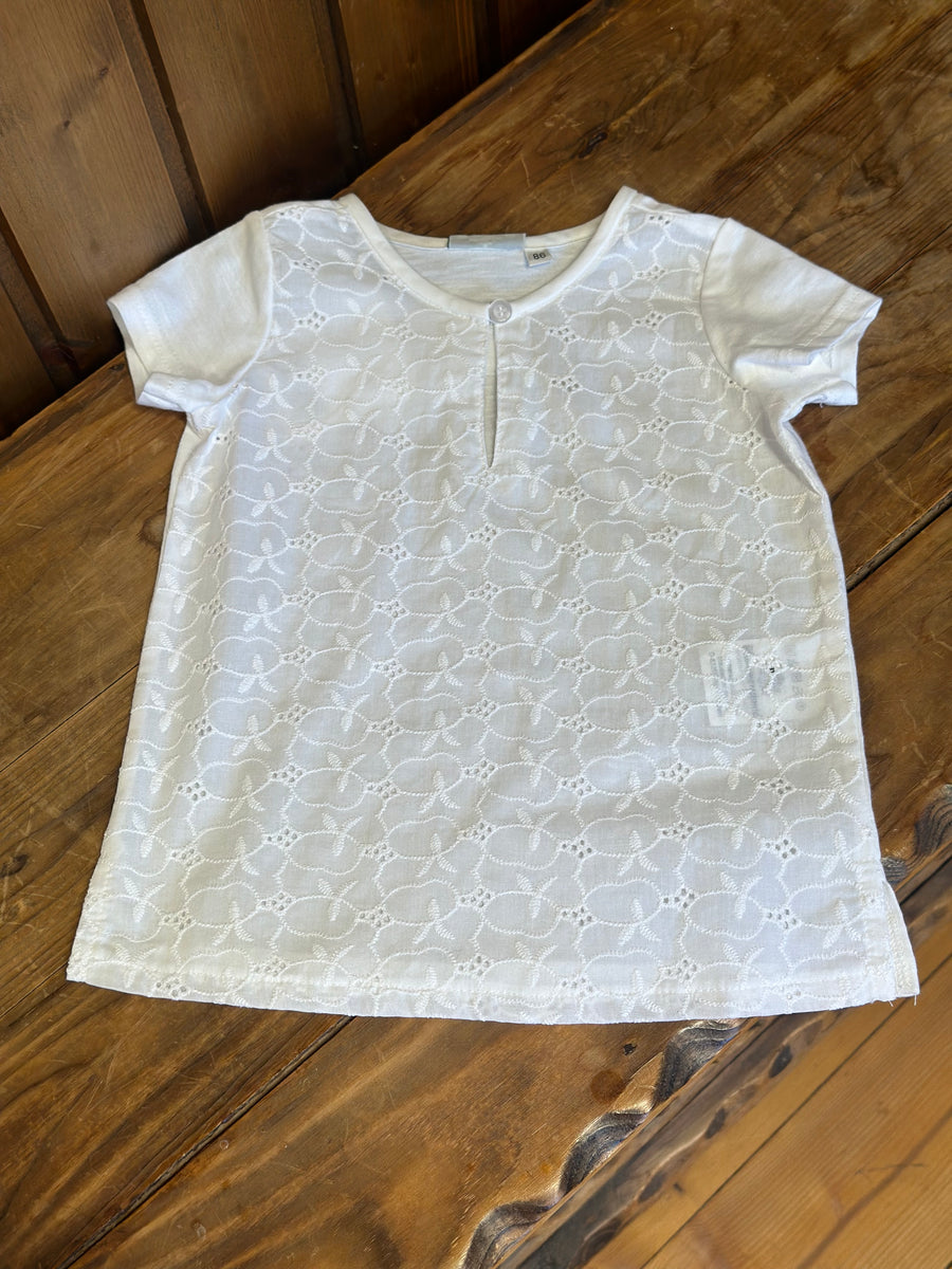 Blusenshirt KITTY weiß