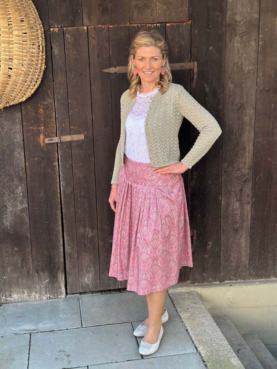 Strickjacke HUBERIN schilf