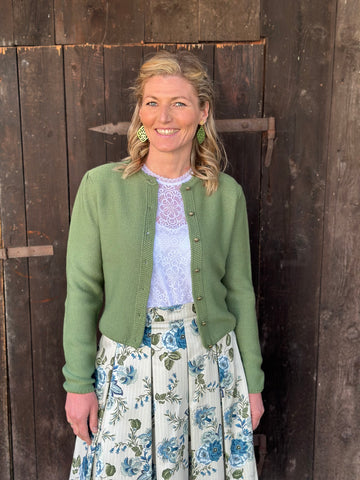 Strickjacke MIRL matcha
